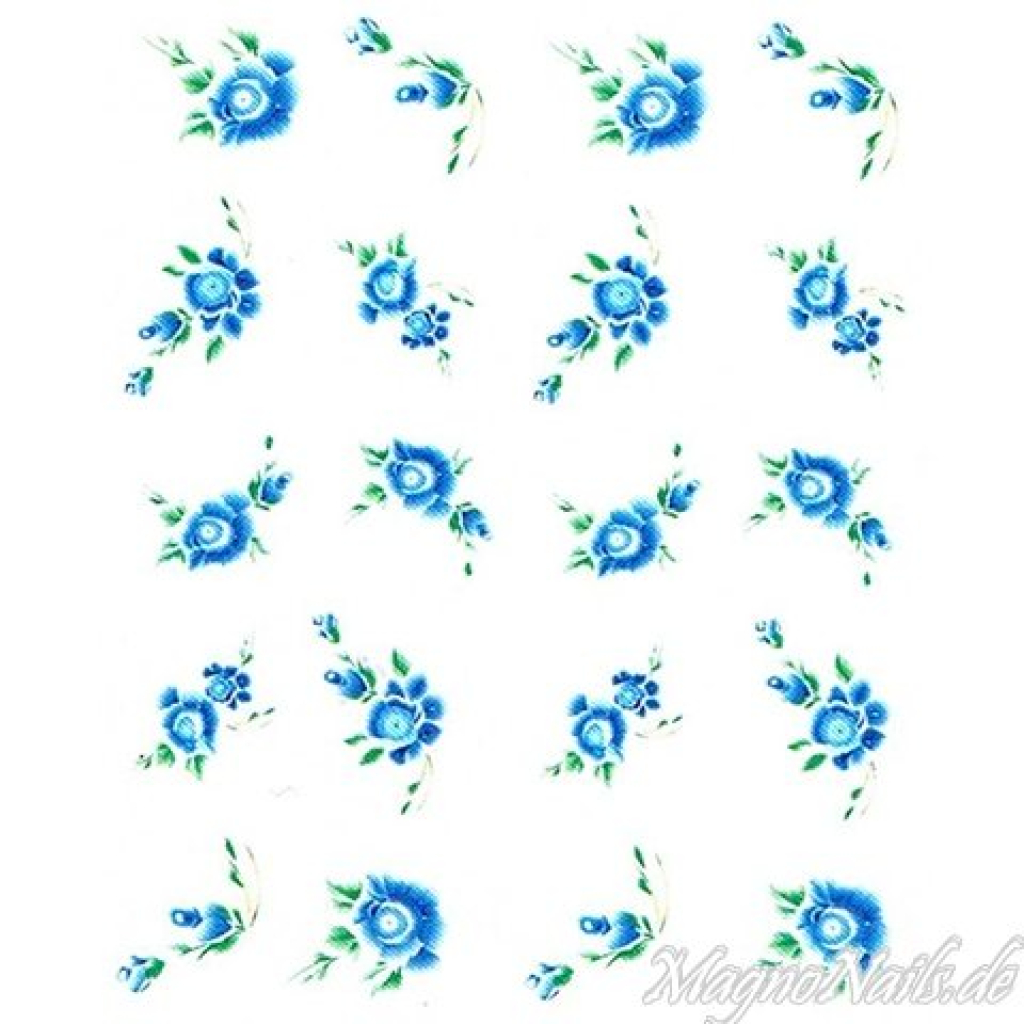 2D Nail Art One Stoke Sticker