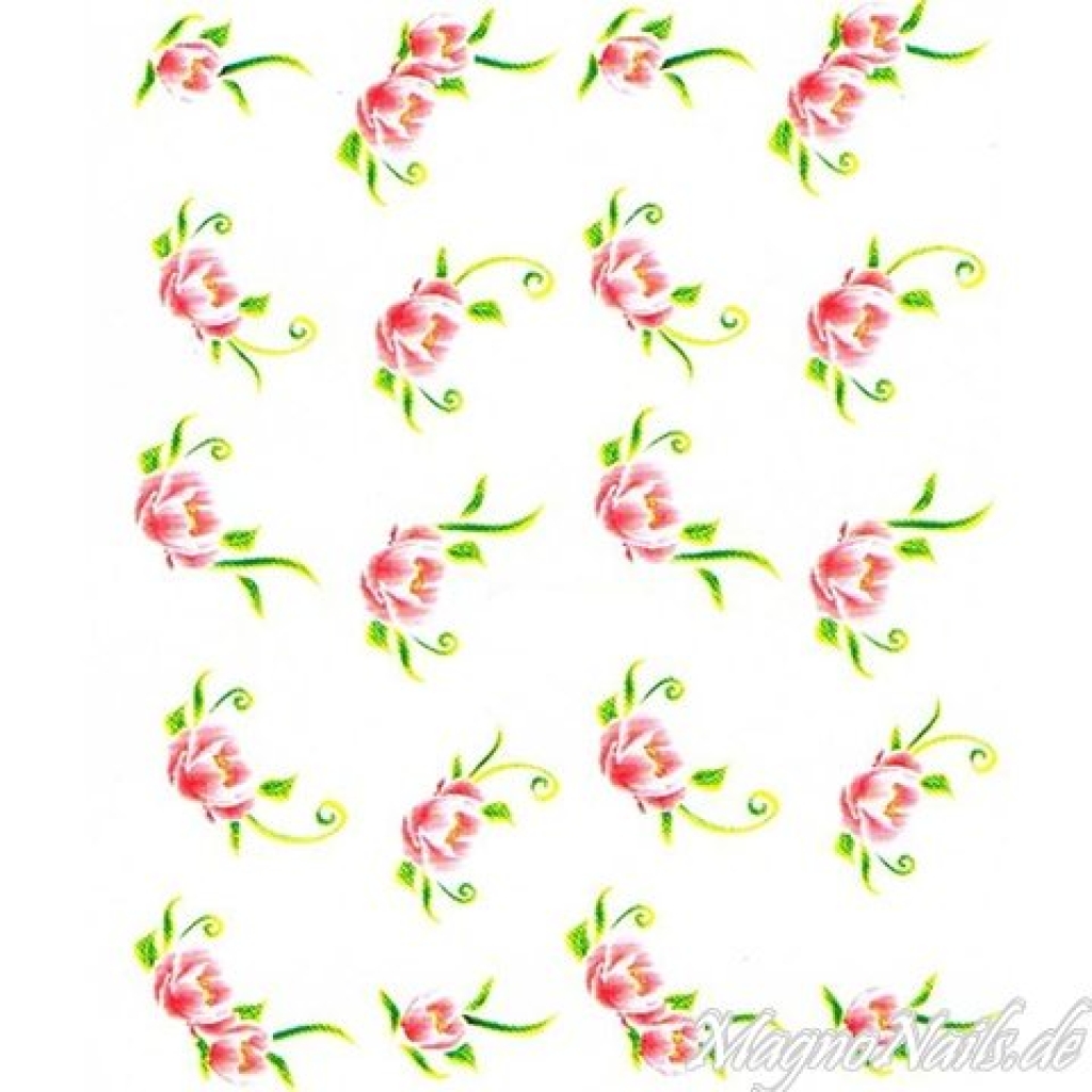 2D Nail Art One Stoke Sticker