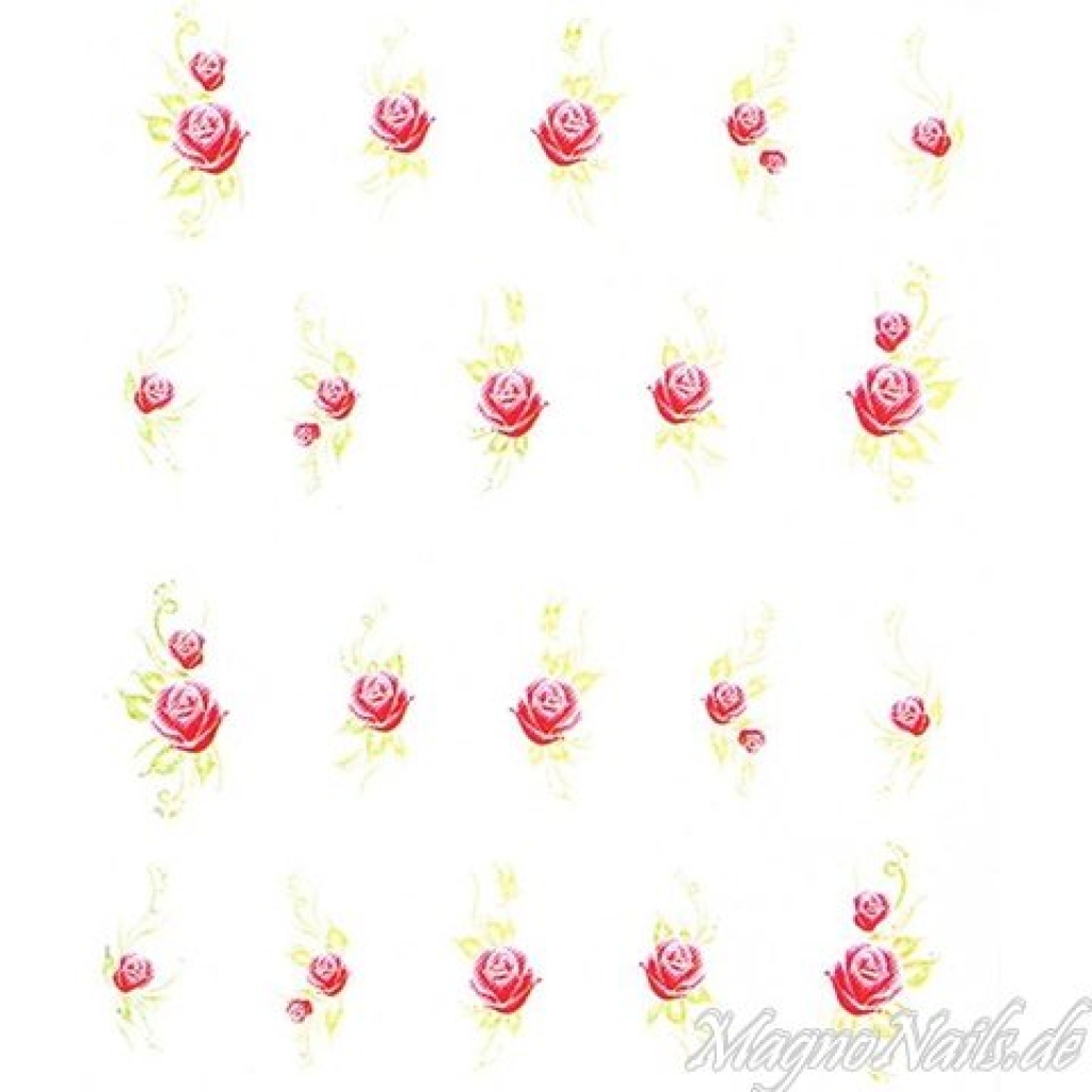 2D Nail Art One Stoke Sticker