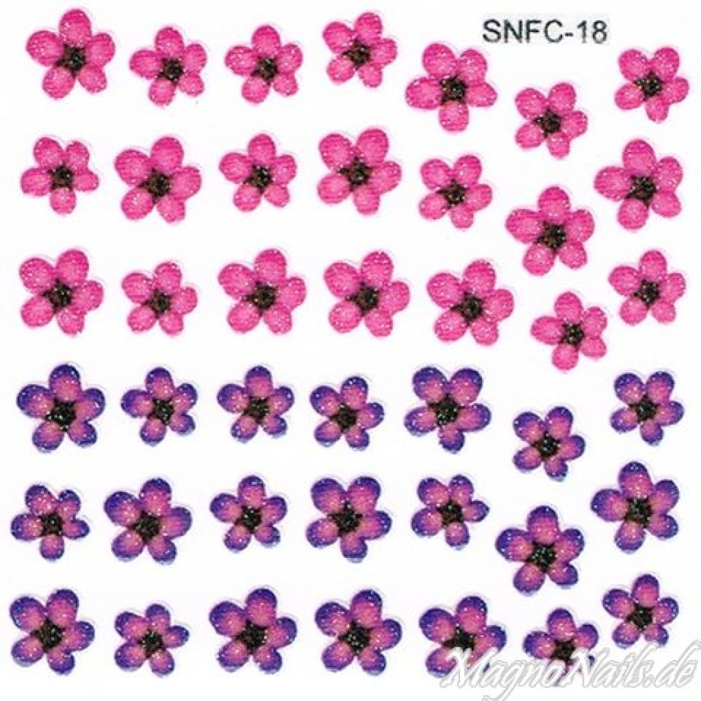2D Nail Art Sticker