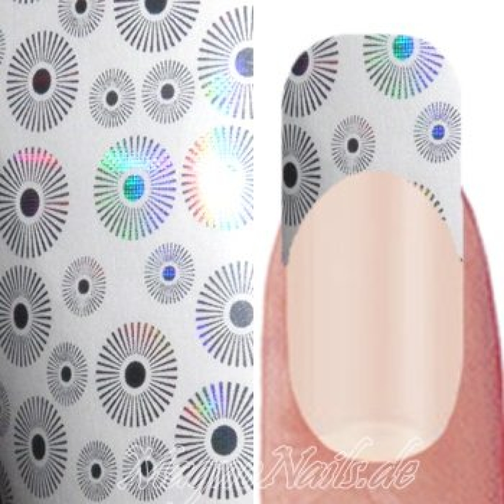 Nail Art Transfer Folie 1,5m - Nail Foil - Holographic Style Nailart Nails Nägel Schmuck TransferFolie Nagelfolie Nageldesign