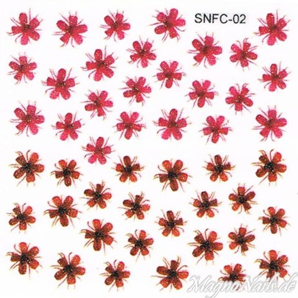 2D Nail Art Sticker