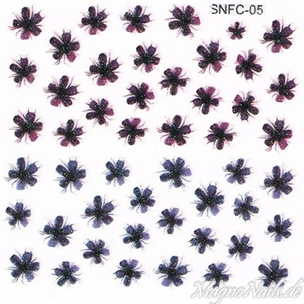 2D Nail Art Sticker