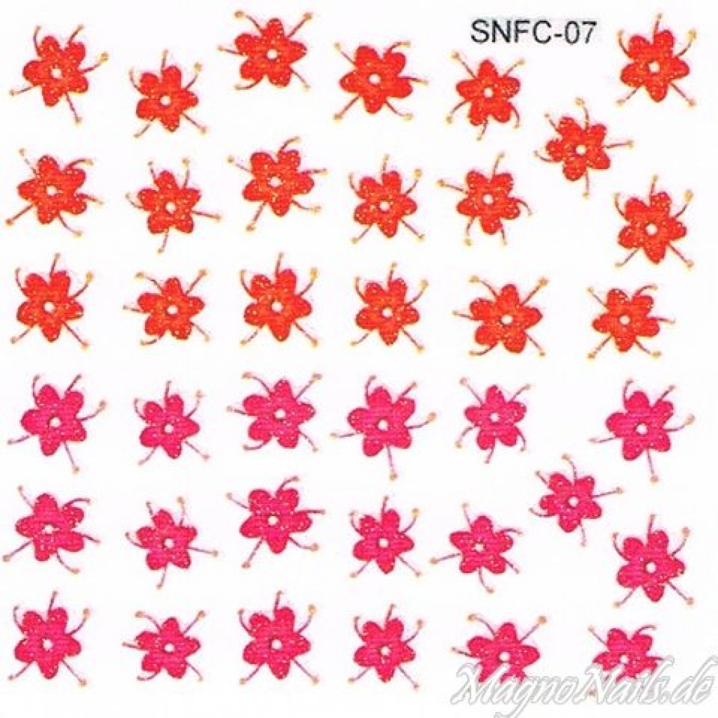 2D Nail Art Sticker