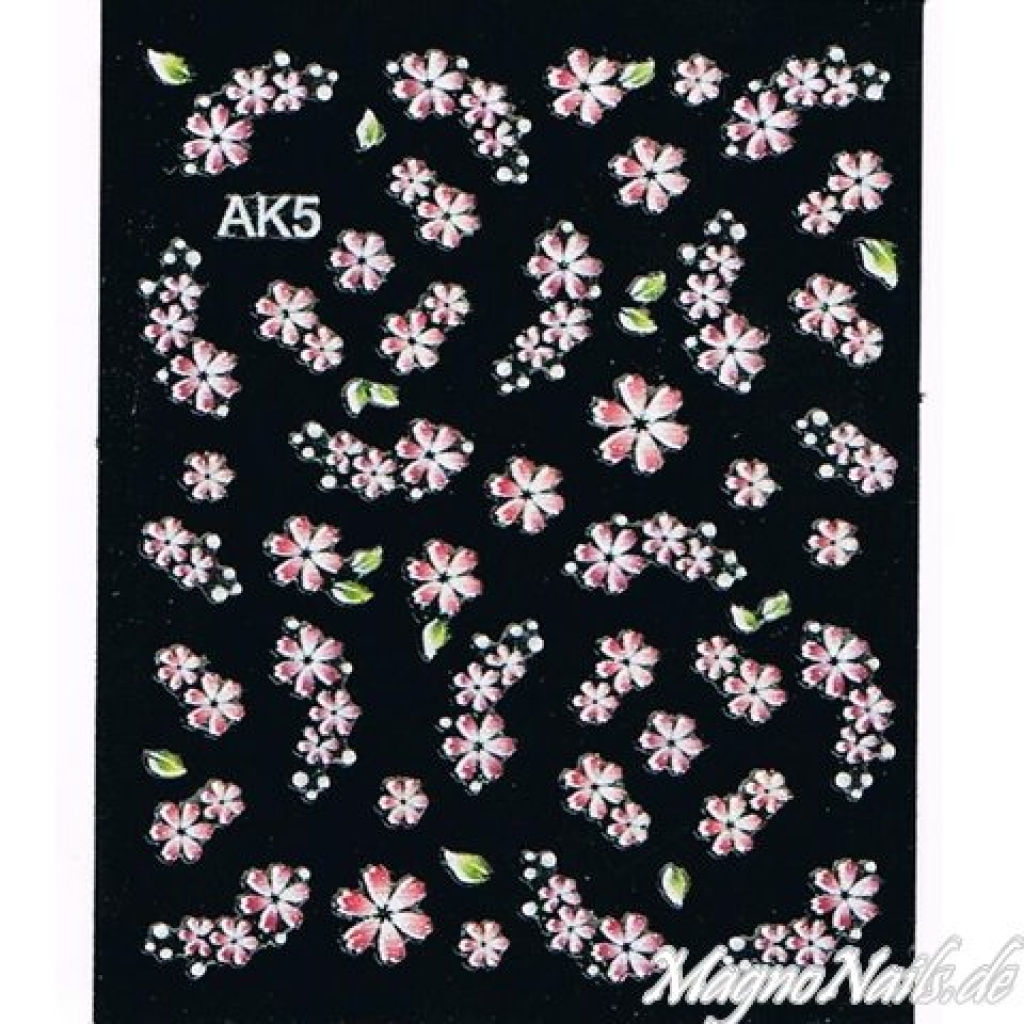 3D Nail Sticker Seblstklebende Aufkleber Nagelsticker Nagelaufkleber