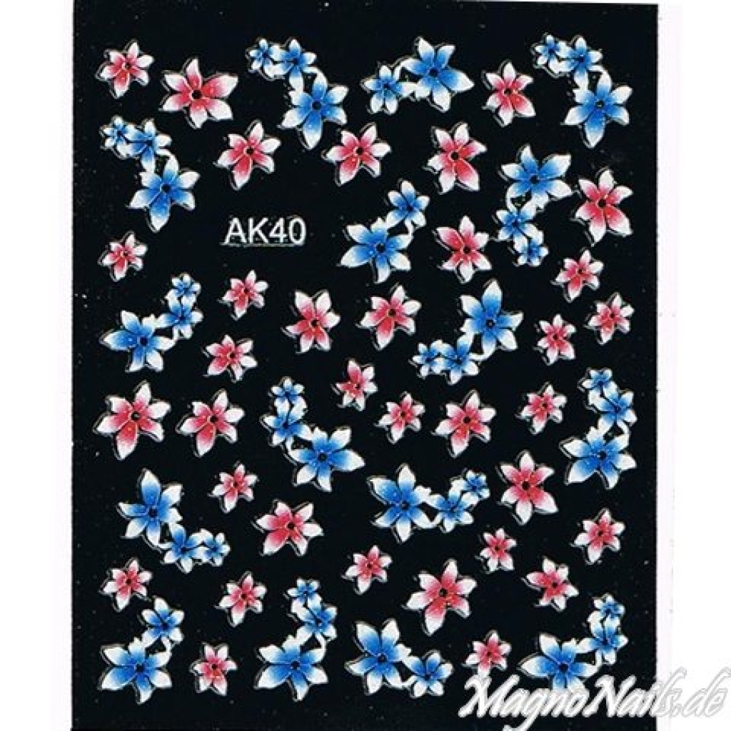 3D Nail Sticker Seblstklebende Aufkleber Nagelsticker Nagelaufkleber
