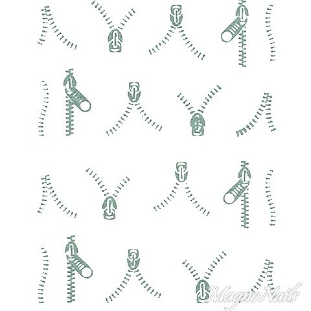 2D Nail Art One Stoke Sticker