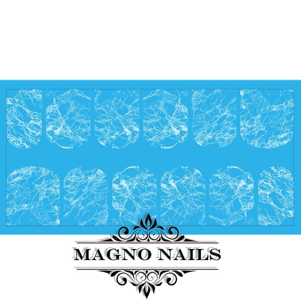 Nail Art Water Airbrush Sticker Wasser Tattos Marmor
