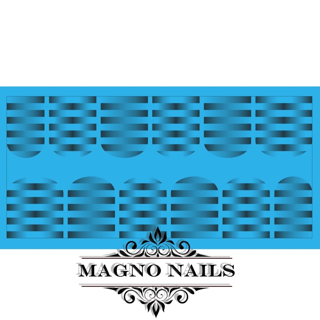 Nail Art Water Airbrush Sticker Nageltatto Nageldesign Wasser Tattos Aufkleber Nageldesign Streifen