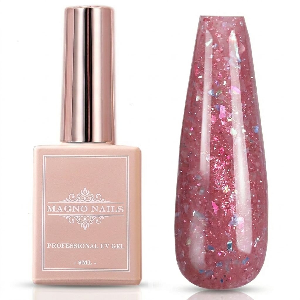 UV Gel - 5719 - Marmor Glam Gel - Cherry Shell