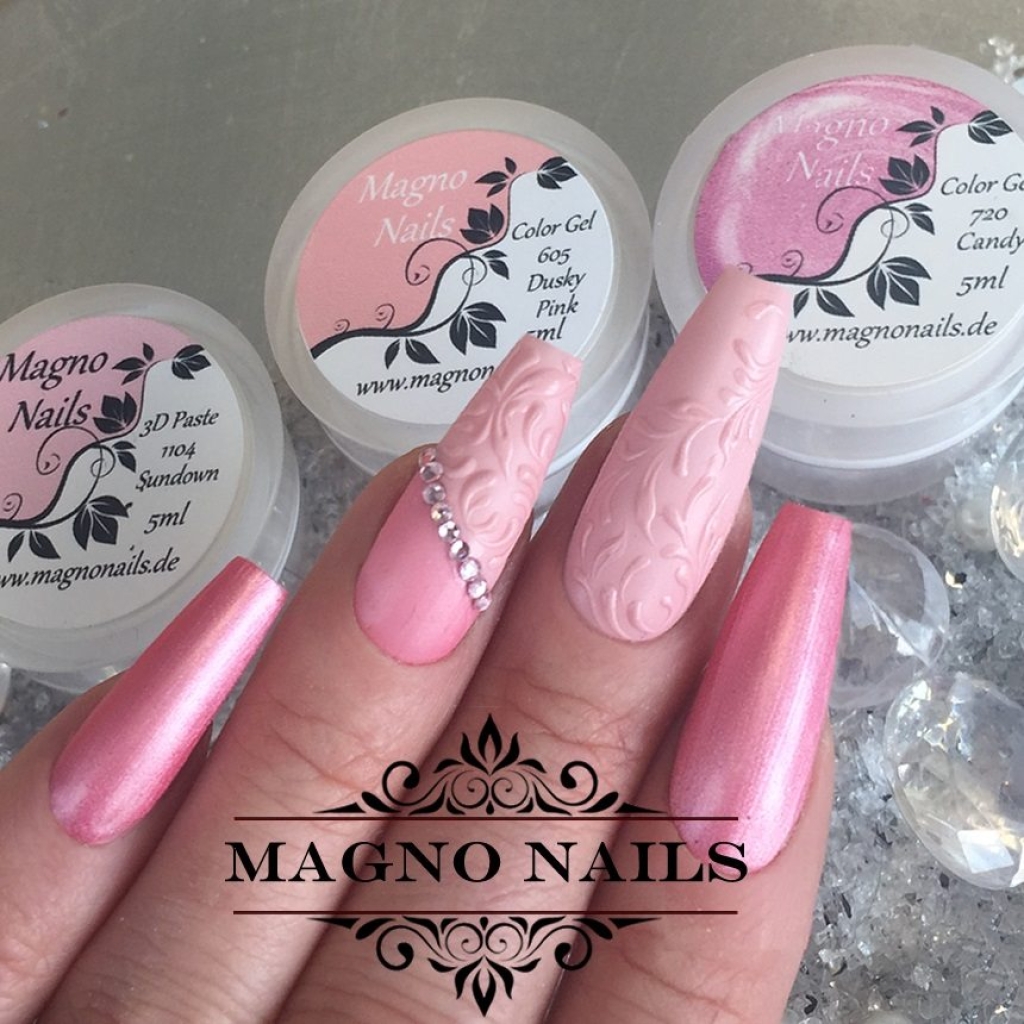 Rosa Hochzeitsnägel Sommernägel Nageldesign Ideen Sommer Nägel Sommer