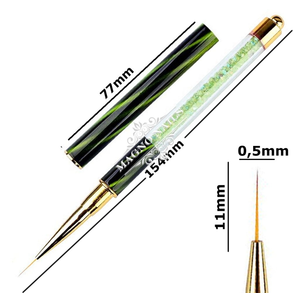 Cat Eye Designer Nail Art Pinsel