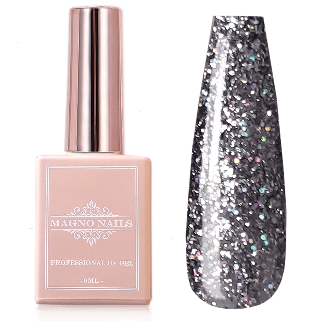 UV Gel - 4747 - Chrome Glam Gel - Rainbow Smoke