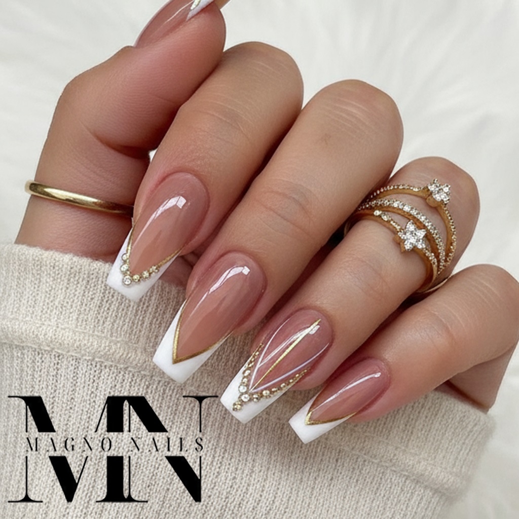 Luxus French Nails - Dark Nude Make Up