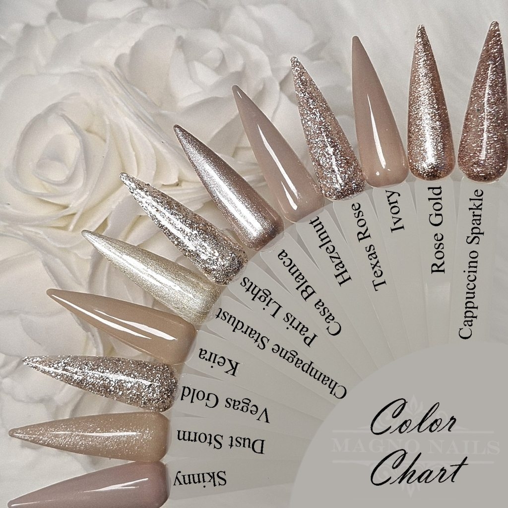 Farbpalette Auftrag - Herbst Nude Farben