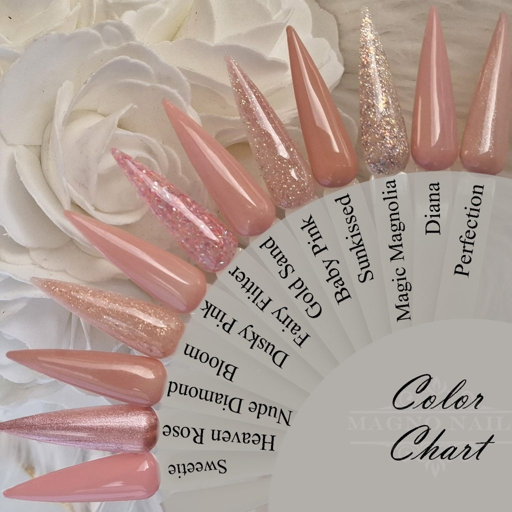 Rosa Farbtips Nägel - Nageldesign Auftrag