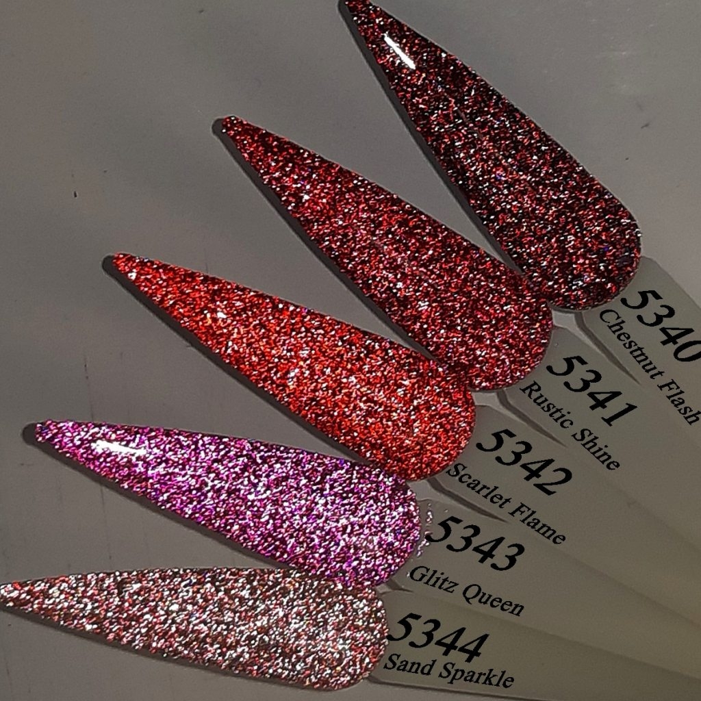 Reflektierende UV Gel für Herbst Nageldesign