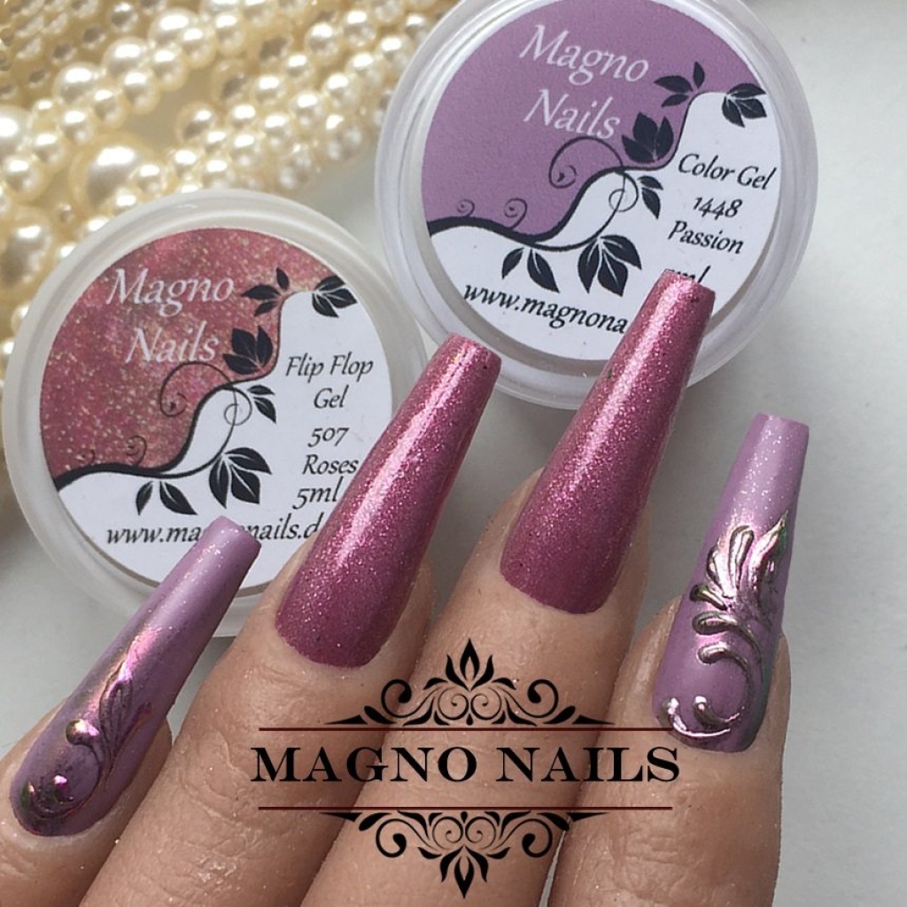 Nageldesign Ideen Beige Pink Altrose Lila Grau