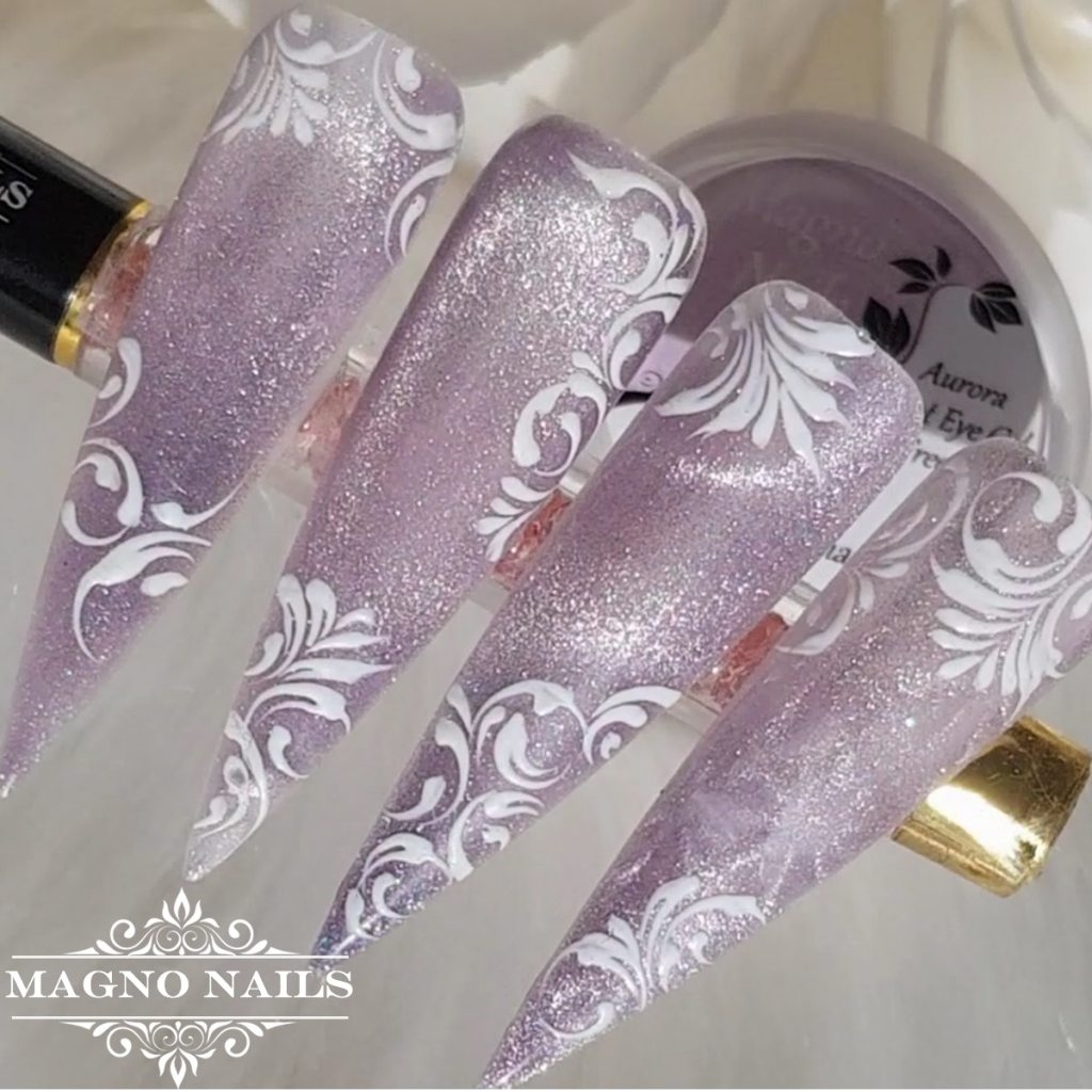 UV Gel - Aurora Cat Eye - Freezing Lilac
