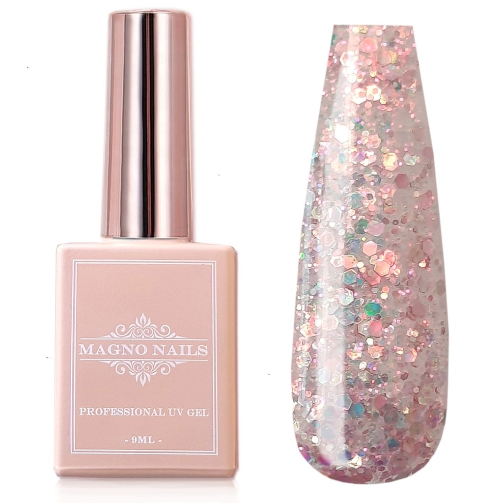 UV Gel - 6019 - Glitter Gel Lack - Funky Soul