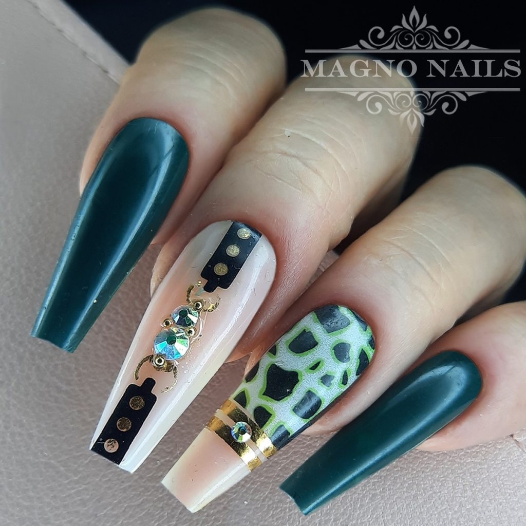 UV Gel - 634 - Farb Gel Dark Green