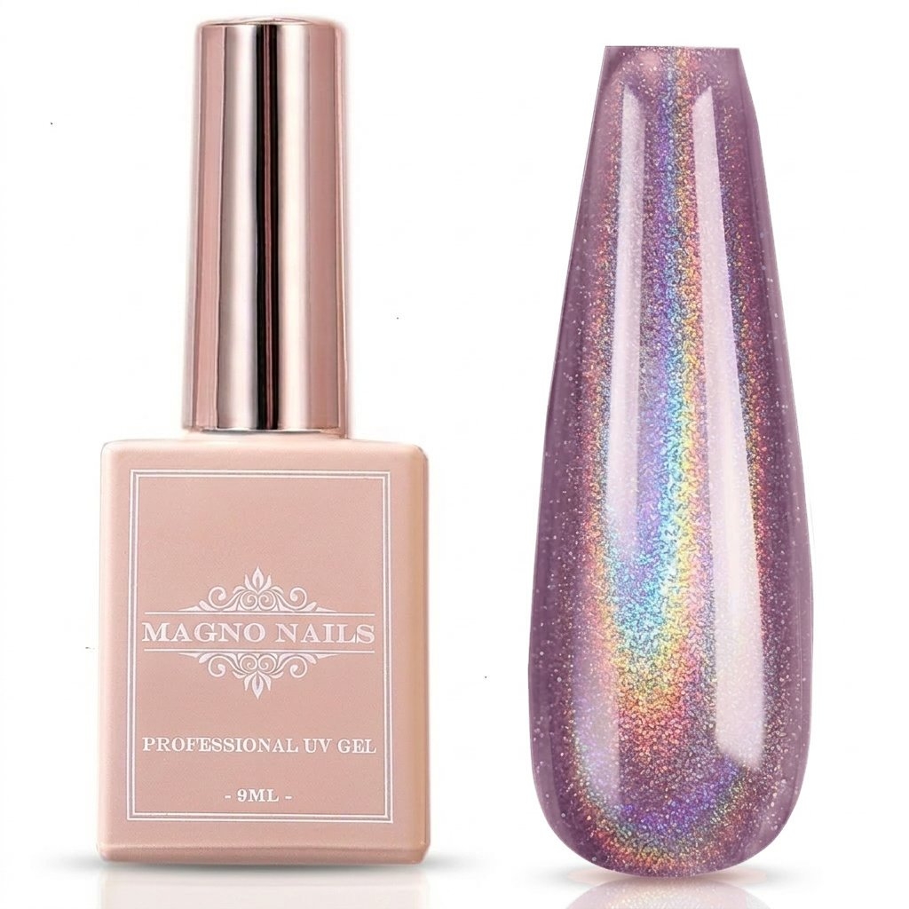 UV Gel - Holographic Cat Eye - 4510 - Unicorn Plum