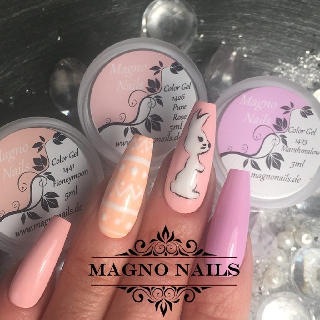 Naildesign Ideen - Ostern Nägel Malerei