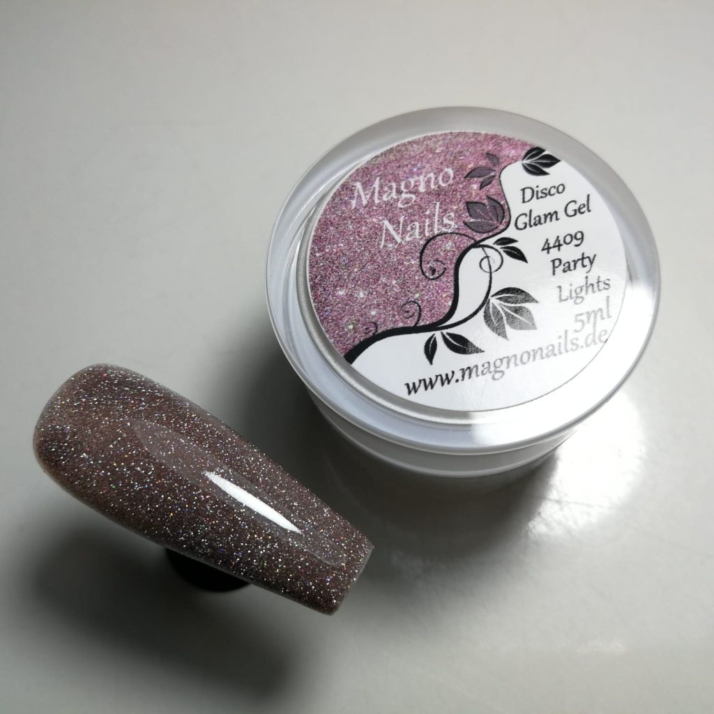 UV Gel - 4409 - Disco Glam Gel - Party Lights