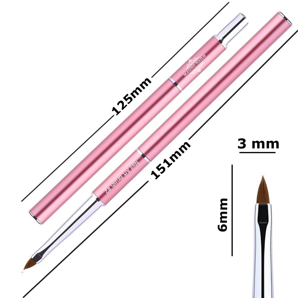 Designer Nail Art Pinsel - Nail Art Brush #2 Nageldesign Nägel Nail