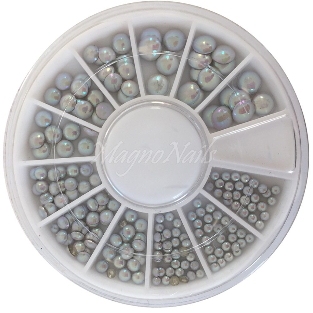 Einlegemotive rund in einer Rondell Nails Nailart Nögel