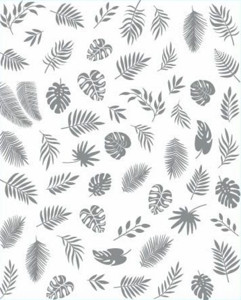 3D Metallic Nail Sticker - silber Seblstklebende Aufkleber Nagelsticker Nagelaufkleber