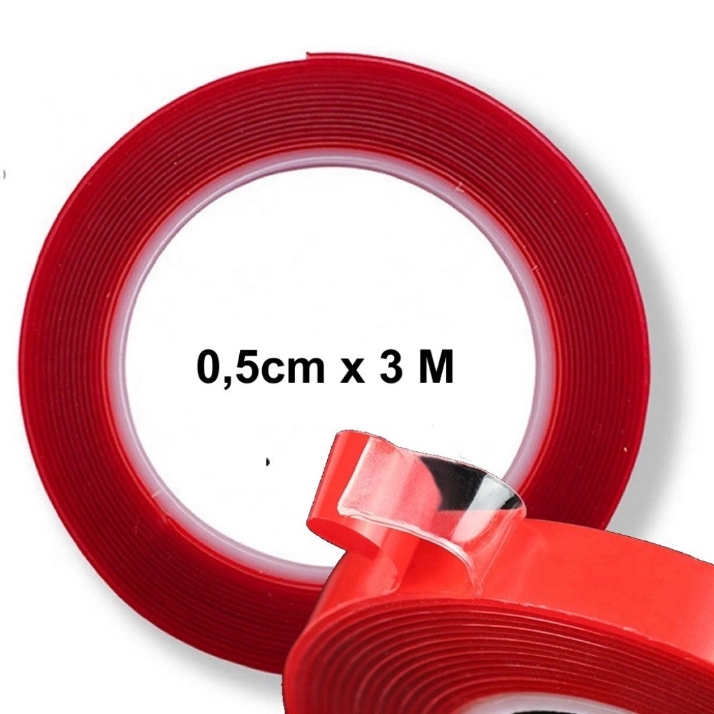 Doppelseitige Tape Band für Nail Tips 3 Meter Nageldesign Nägel Nail