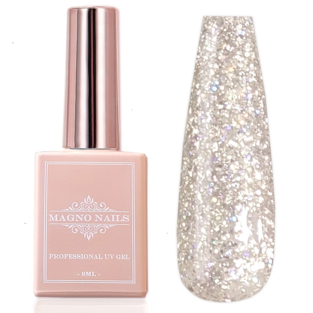 UV Gel - 4754 - Chrome Glam Gel - Champagner Ice
