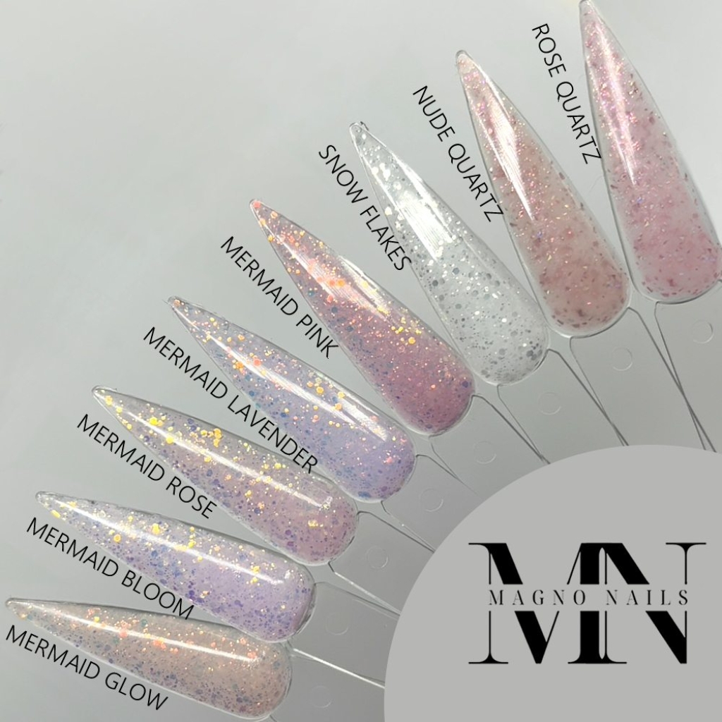 Glitzer Aufbau Gele - Test Set - Alles für eine perfekte Nagelmodellage
