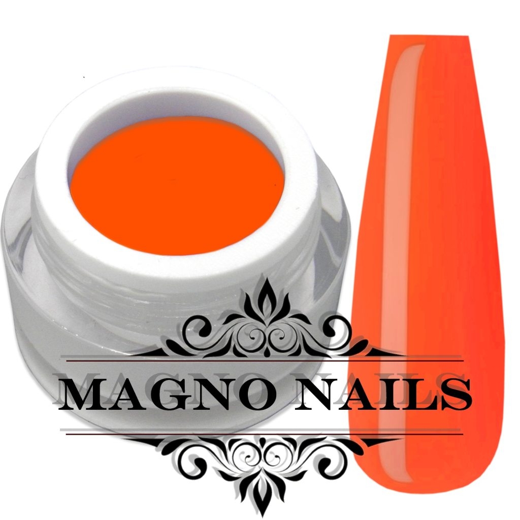 UV Gel - 3104 - Night Glow Gel - Luminous Orange