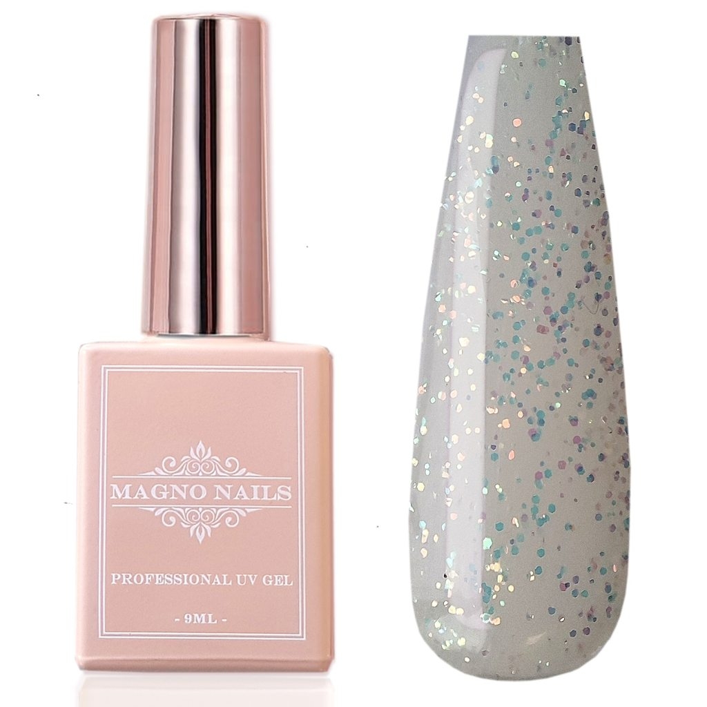 UV Gel - 6037 - Glitter Gel Lack - Crystal Dream