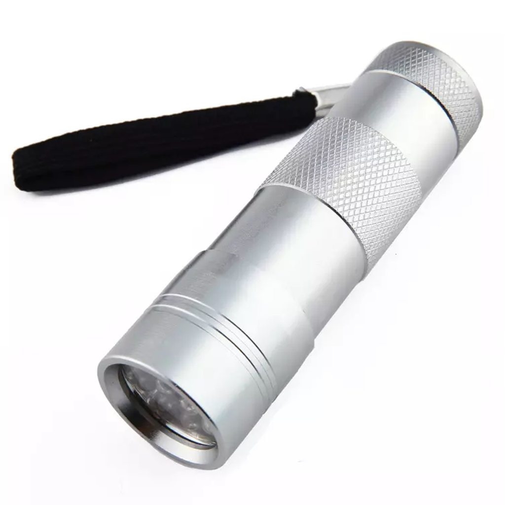 Mini LED Lamp silver - 9W Nail Nagelstudio Nägel Werkzeug Nagelwerkzeug