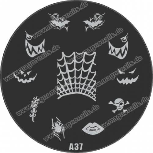 Nail Stamping Schablone A37