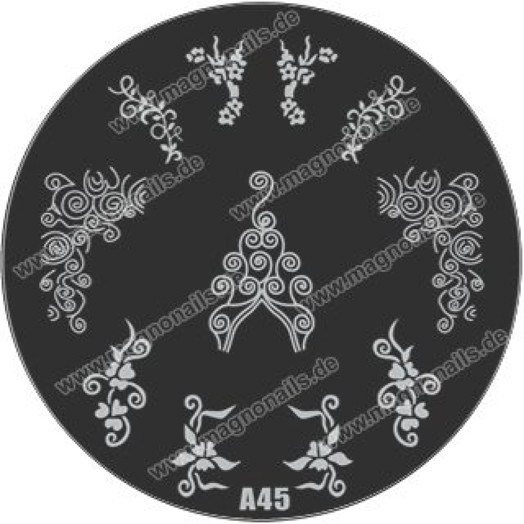 Nail Stamping Schablone