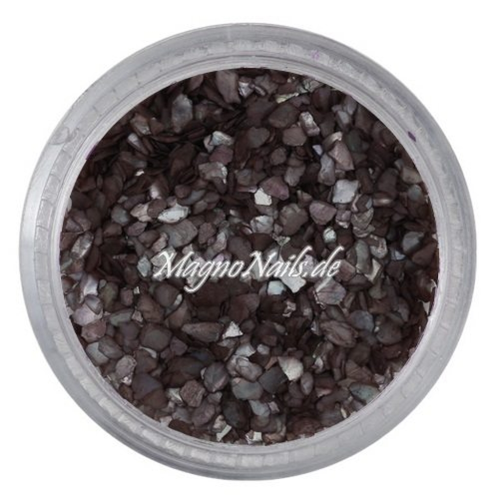Einlegemotive - Crushed Shell - schwarzbraun