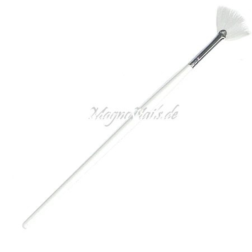 Fächer Nail Art Pinsel weiß Nägel Nagelstudio Nail