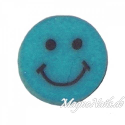Fimo Stange - Smilie türkis