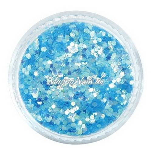 Nail Art Pailetten türkis 1mm Nägel Nails Nailart Nageldesign Nagel GlitzerPailetten