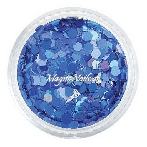 Nail Art Pailetten dunkelblau hologramm 3mm Nägel Nails Nailart Nageldesign Nagel GlitzerPailetten