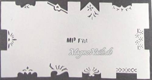 Nageldesign Nailart Nail Art Airbrush Schablone viele Designs