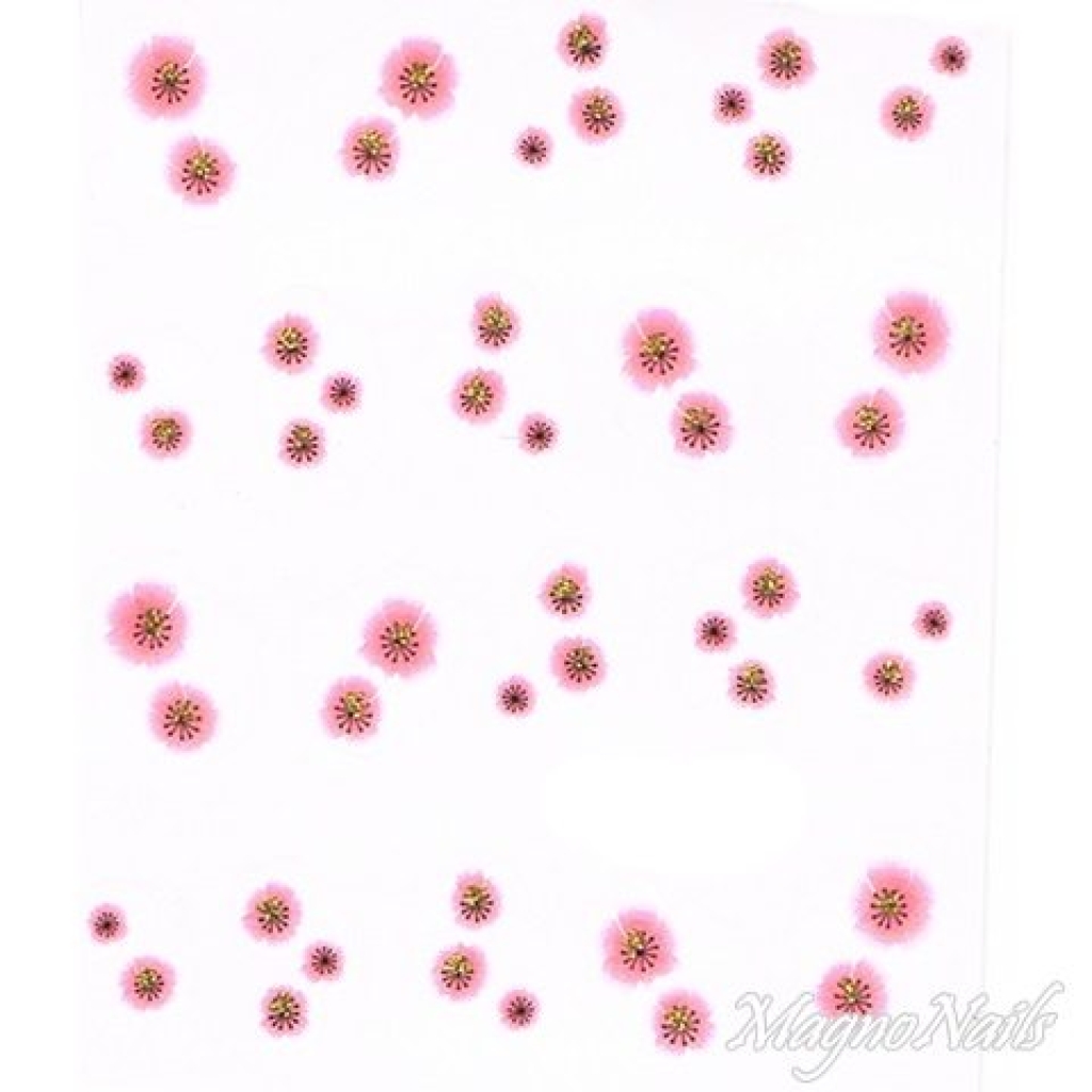 2D Nail Art One Stoke Sticker
