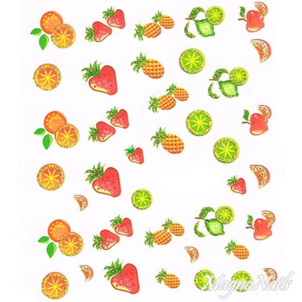 2D Nail Art One Stoke Sticker