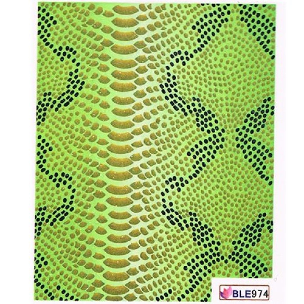 2D Nail Art One Stoke Sticker