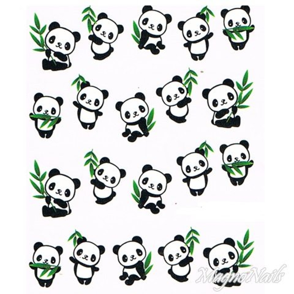 2D Nail Art One Stoke Sticker