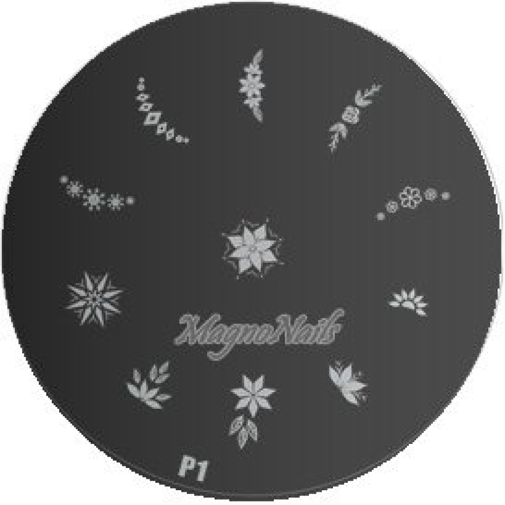 Nail Stamping Schablone P1